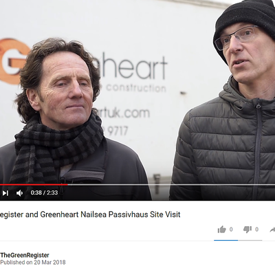 Short film of Passivhaus site visit event